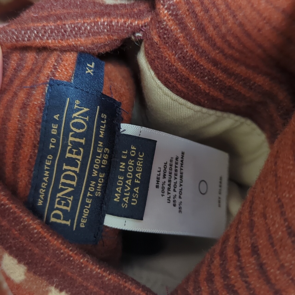 Pendleton Beacon Rock Wool Reversible Chore Coat - image 8